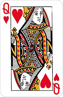 Love cards: Queen of Hearts