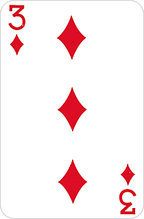 Three of Diamonds