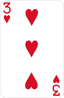 Three of Hearts