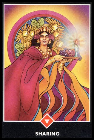 Osho Zen Tarot: SHARING