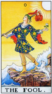 Tarot card THE FOOL