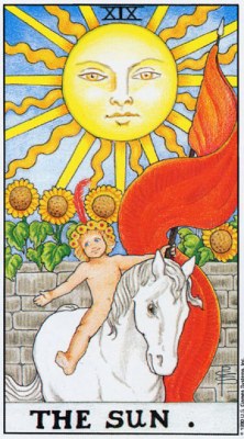 Tarot card THE SUN