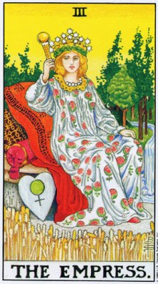 Tarot card THE EMPRESS