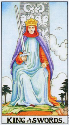 Tarot card KING OF SWORDS