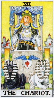 Tarot card THE CHARIOT